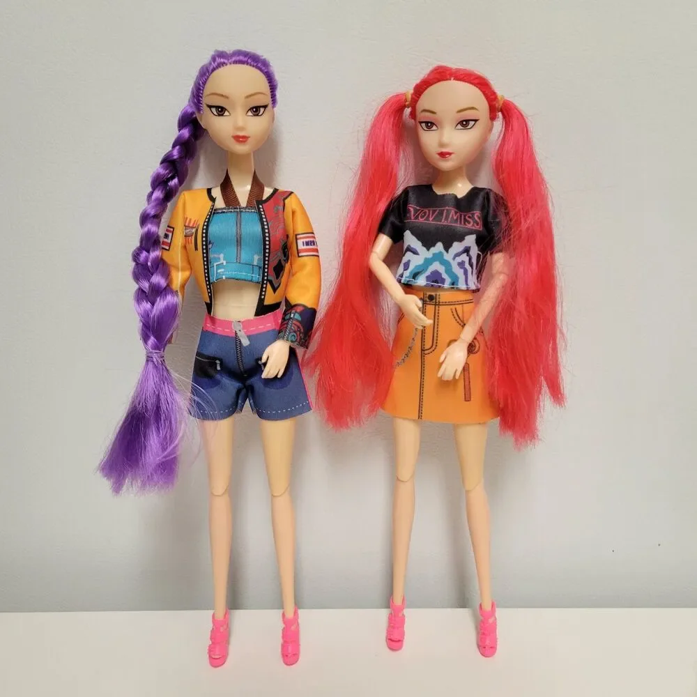 KPop Demon Hunters Dolls Set of 2 Rumi and Mira HUNTR/X